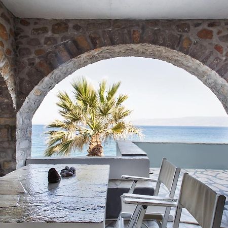 Lady Of Hydra Villa, Sea Front View, Private Beach 외부 사진